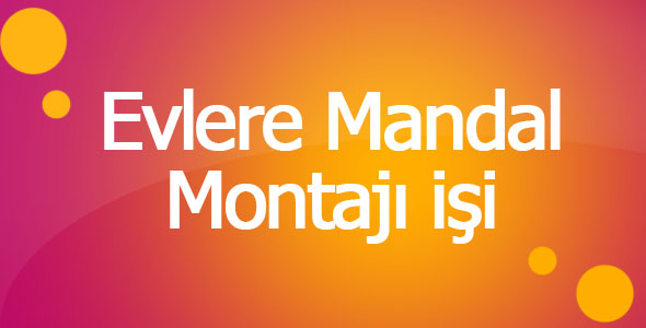 Evde mandal işi Ek iş ilanları » evde mandal işi sakarya